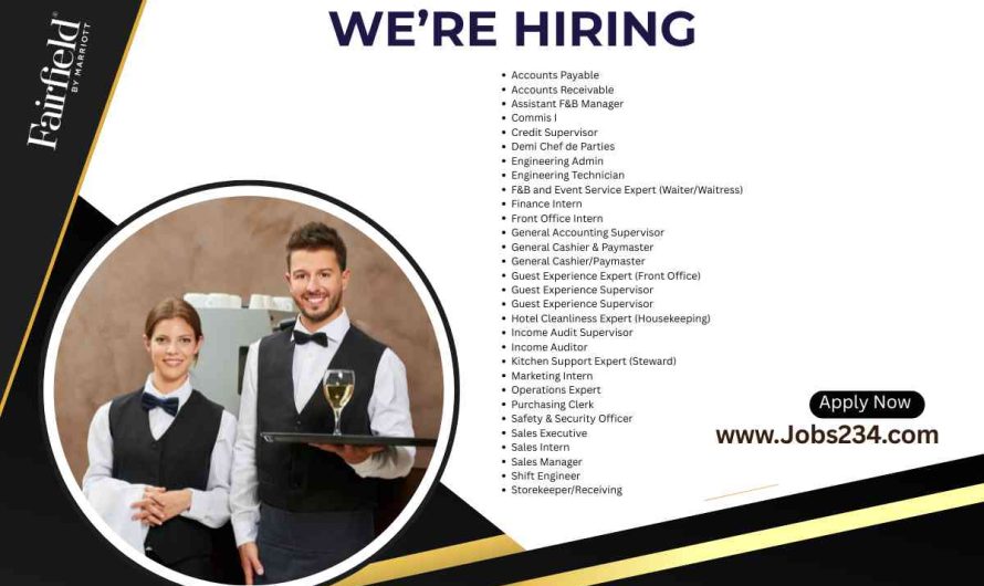 Fairfield by Marriott Hotel Jobs Philippines